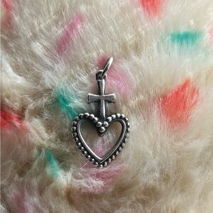 James Avery sterling silver sacred heart charm